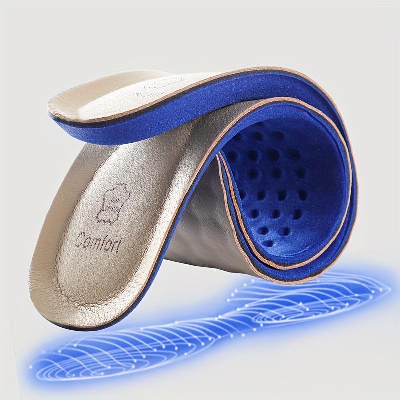 Massage Breathable Shoe Insoles Thickened Sea Wave Sole High Elasticity Shock Absorption Sweat-Absorbent Wear-Resistant Non-Slip Shoe Inserts