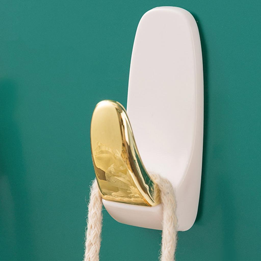 8 Stück Wandhaken Selbstklebend Einfache Installation Platzsparend Multifunktion Wandmontierter Handtuchhaken für Mäntel Handtücher