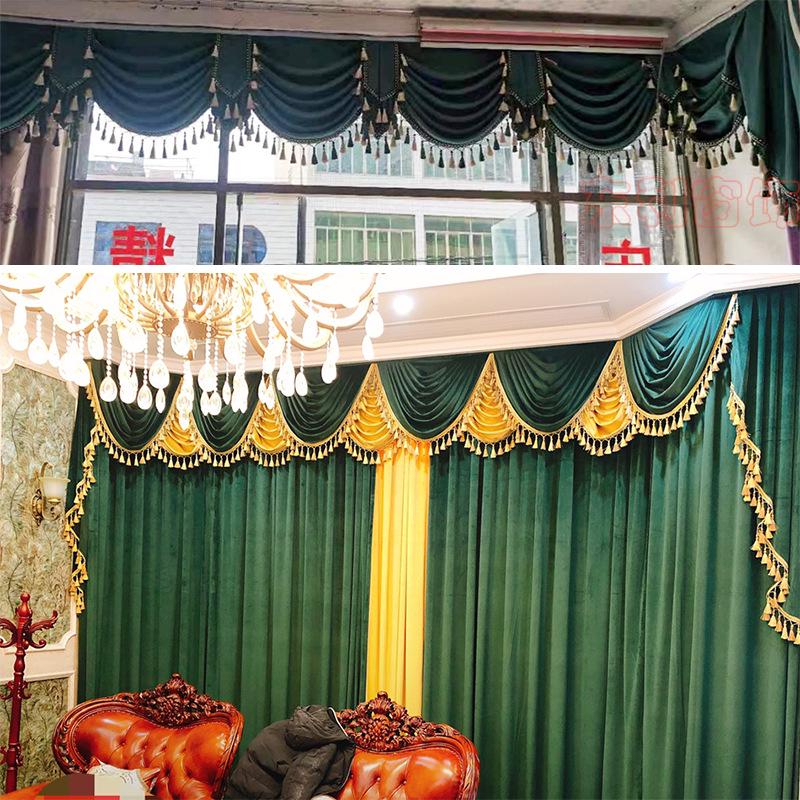 Lace Tassel Curtain Valance Beads & Hanging Balls - DIY Wedding Accessories