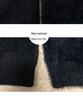 Women's Black Mink Cashmere Pullover Sweater - Soft, Cozy & Oversized for Autumn/Winter