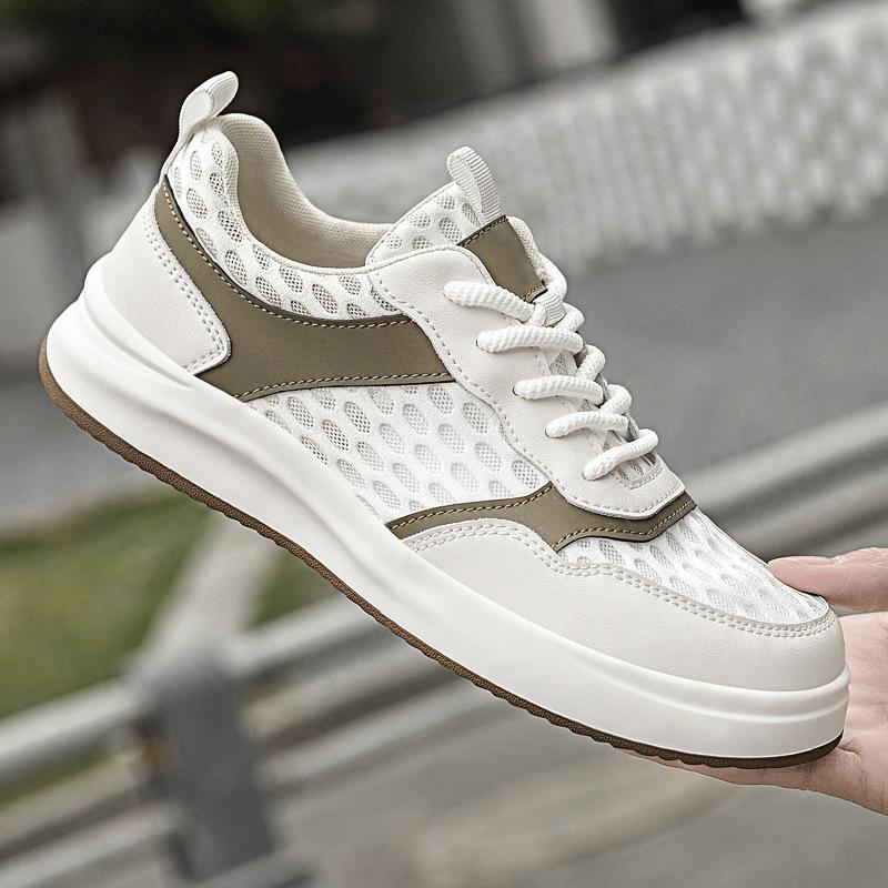 Men's Shoes Men's Breathable Mesh Mesh Shoes Running Mesh Cut-Out Shoes Sneakers Everyday Casual Shoes