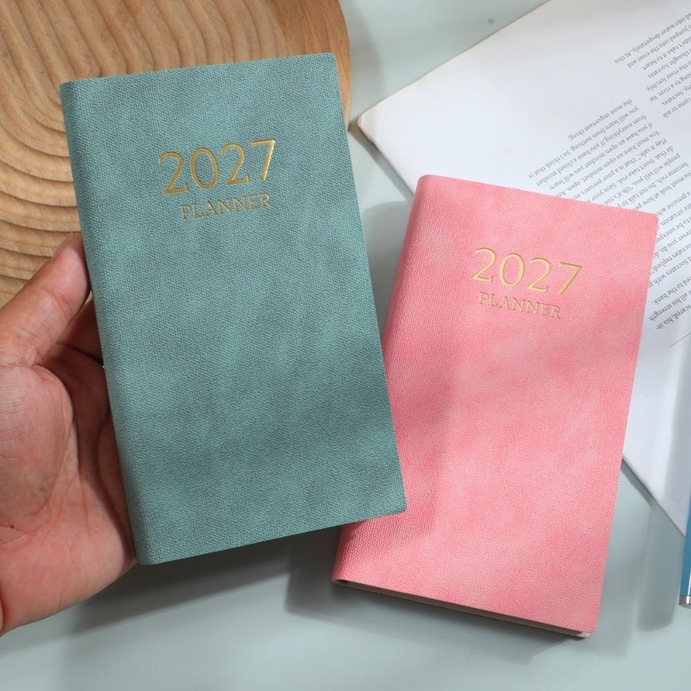 A6 Daily Planner Notebook 2027 Travel Planning Journal Portable Pocket Notebook  School Students