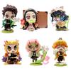 Demon Slayer Tanjiro Kamado Nezuko Anime Zeichentrickfigur Blindbox Kreative Personalisierte Statue Modell Ornament Überraschungsgeschenkbox