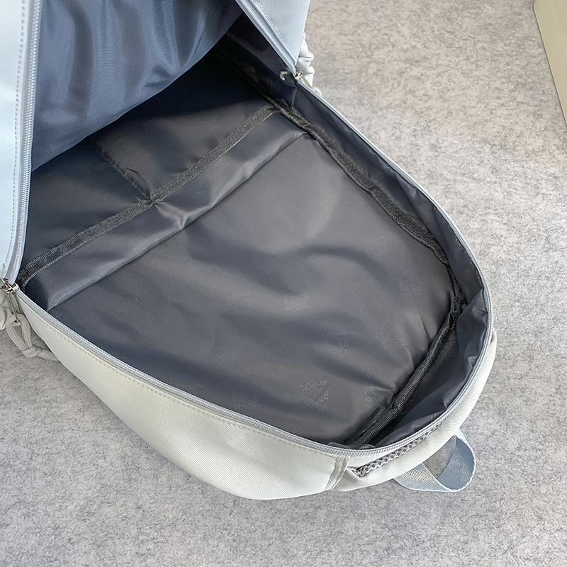 College Cute Large Capacity Middle And High School Students Computer School Bag Casual Versatile Backpack Commuting Sweet Makeup Bag