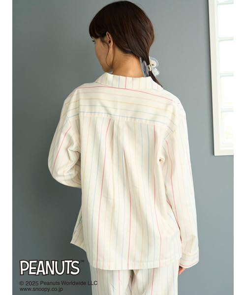 Original Art Rainbow Stripe Flannel Shirt PWFT255248RAINBOWF [PEANUTS]