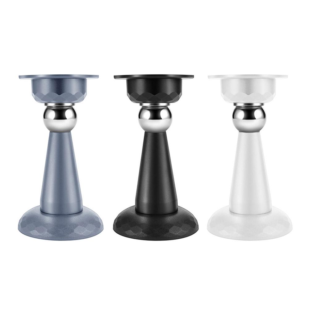 Opritor de ușă pentru uz casnic fără găurire pentru aspirație ușă. Contact ușă absorbție magnetică silicon anti-coliziune J4P9