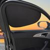 Four piece set of car electrostatic adsorption window sunshade, privacy sunshade, camping window sunshade