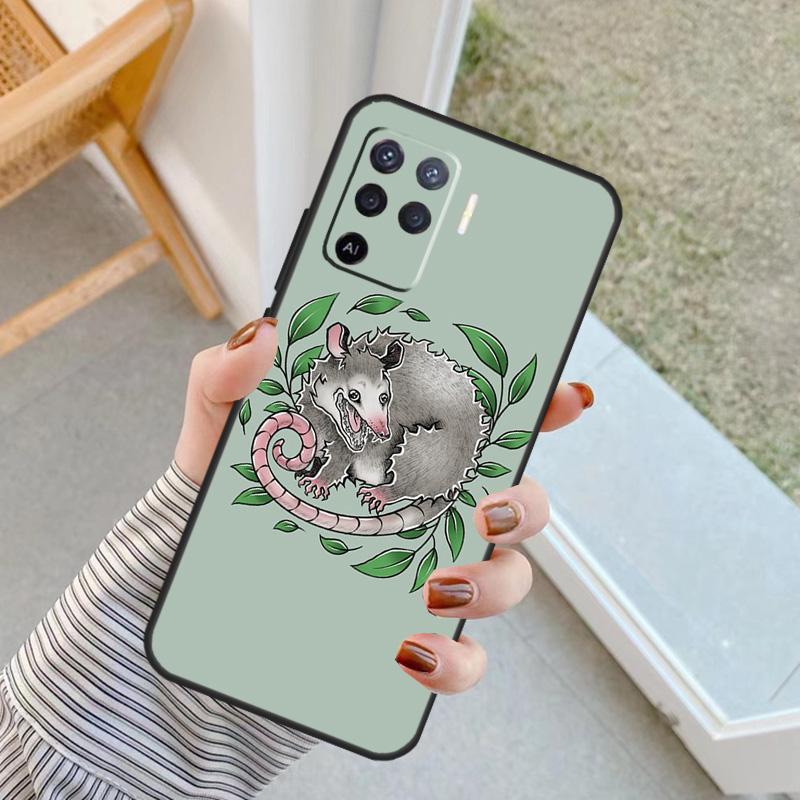 

Cottagecore Opossums Case For Oppo A18 A78 A98 A38 A58 A60 A80 A40 A96 A76 A16 A94 A74 A54 A15 A17 A57 A77 A5 Pro OPPO A54 4G