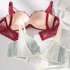 Half-cup Bra Women's Gathering Bra Beautiful Back Underwear Sexy Lace Bra Push Up Bra