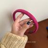 Korean Suede Hair Hoop for Women - French Retro Autumn/Winter Style Hair Accessory.