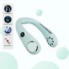 3000mAh Portable Hanging Neck Fan Bladeless Fan Personal Wearable Neckband Leafless Fan USB Rechargeable Fan Mini Air Cooler