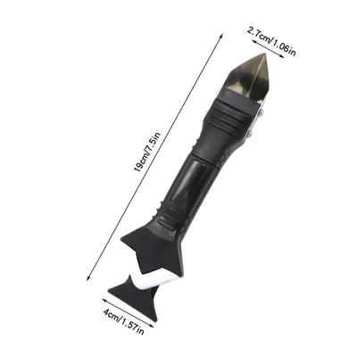 5 In1 Silicone Remover Caulk Finisher Sealant Smooth Scraper Grout Kit Tools With Seam Tape Plastic Hand Tools Set Accessory