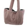 Hairy Bag Women'S Large-Capacity Portable Shoulder Tote Bag Hairy Texture Soft Waxy Handbag Bag