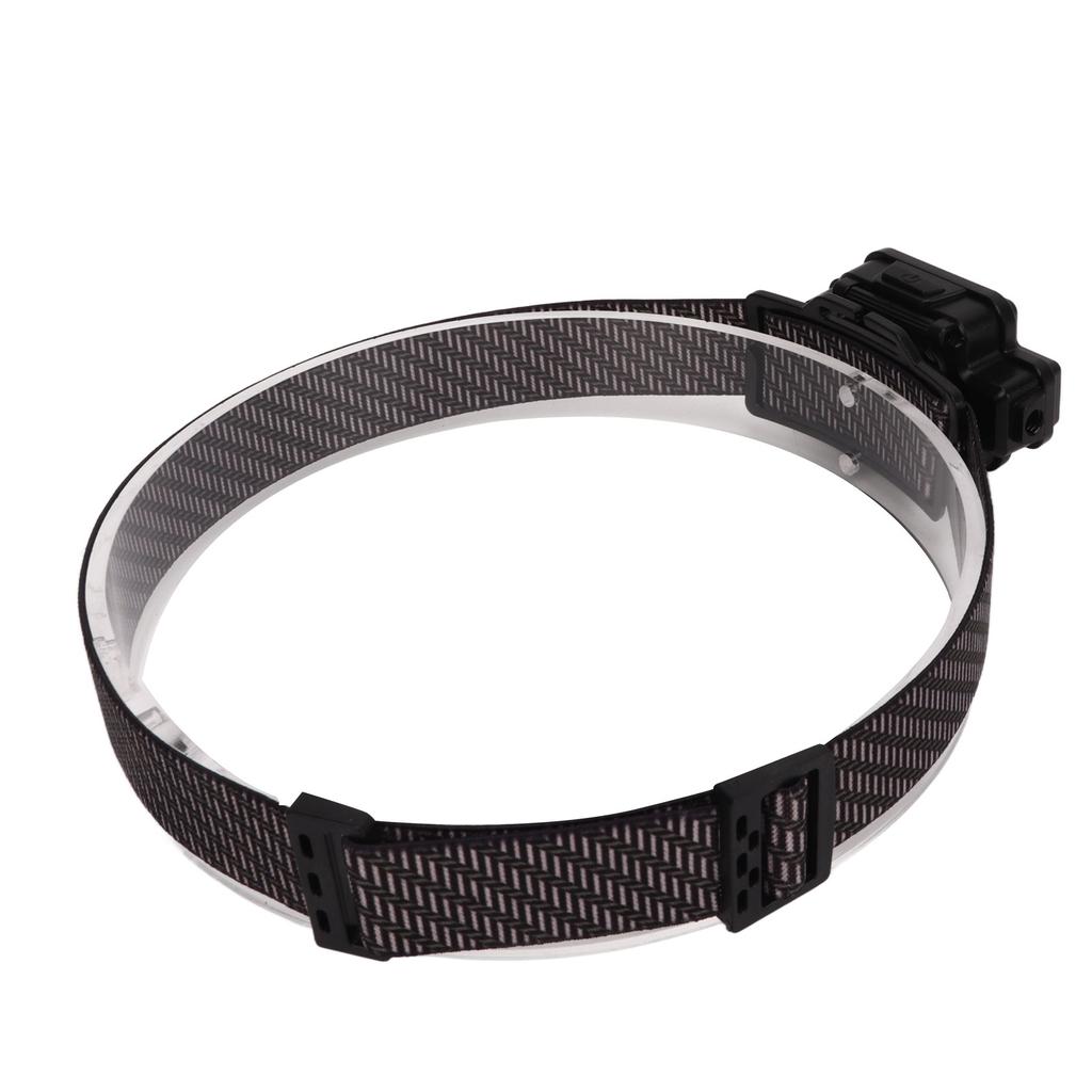 LED Headlamp USB Magnetic Ultralight COB Multifunction ABS Magnetic Headlight with Red Blue Light Mode for Outdoor Night