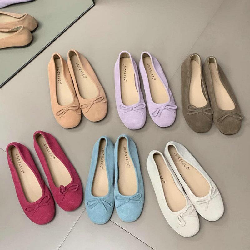 Fashion Flat Shoes for Women 2025 Spring and Autumn Silver Mary Jane Retro French Square Toe Solid Color Plus Size Women's Shoes