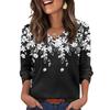 Women's Fashion, Casual And Retro V-neck Top