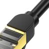 Cat 8 Ethernet Cable Double Shielded 40Gps High Speed 2000Mhz 26AWG RJ45 Connector Cat 8 Internet Cable for Laptop