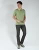 Luxuria Men's Striped Collar Neck T-Shirt
