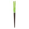 Aoba Chopsticks Natural Wood Amadama Twisted Light Green 23cm