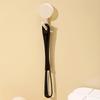 1 Pack Manual Egg Whisks with Spoons: Durable Plastic Construction, Ergonomic Handle for Baking, Camping & Small Kitchens.