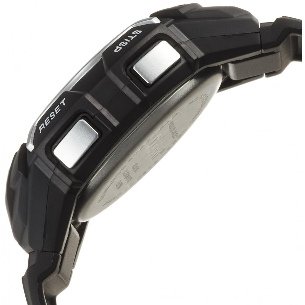 Arias AD06519RCSOL5 Men's Radio Solar Digital Dash Waterproof Multifunctional Backlit Urethane Belt