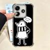 Oyasumi Punpun Anime Soft Phone Case For Xiaomi Redmi Note 14 15 Pro Plus 13 12 11S 11T 5G 10 9S 9 Plating Anti-Fall Fundas