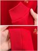 2025 Year of the Horse Men's Red Hoodie - Winter Warmth, Plus Velvet, Thickened, Round Neck