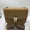 French niche design De * mellier tofu bag leather women's bag messenger bag versatile retro commuter small square bag