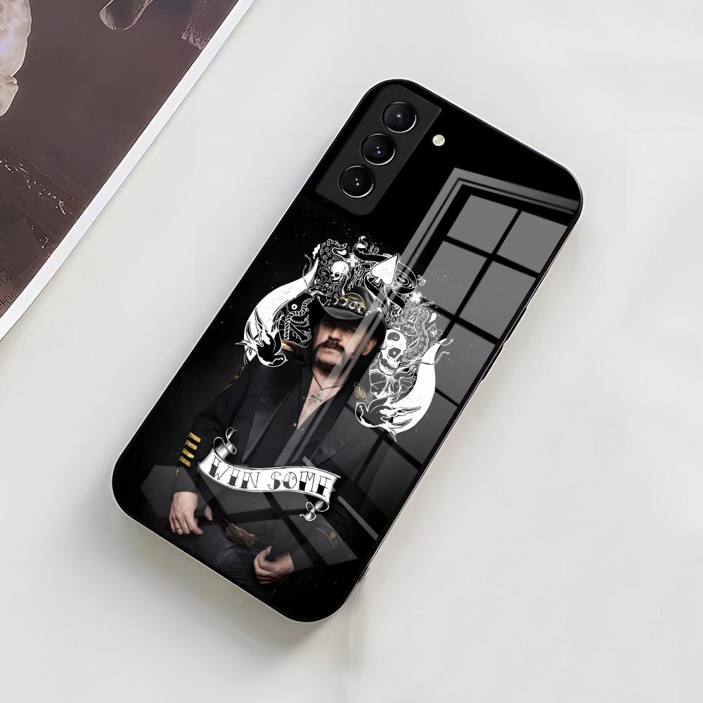 

S-Singer L-Lemmy-Kilmister Phone Case For Samsung A56 A36 A26 A16 A15 A25 A35 A55 A14 A34 A24 A54 Glass Case Samsung A34