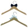 Elegant Wedding Garment Hanger Wood Frame Clothes Hanger MultiFunctional Hook For Bridal Shower Bride Grooms Use 2PCS