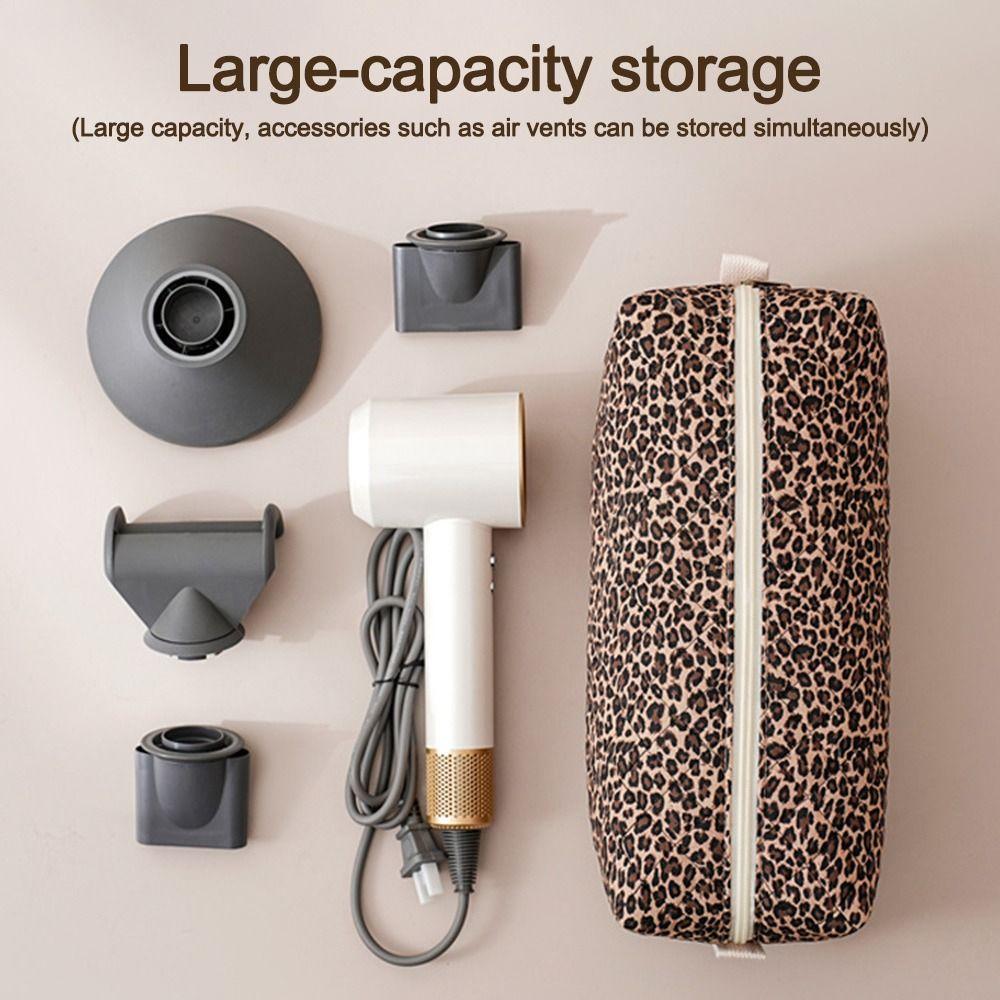 Portable Quilting Cotton Hair Dryer Storage Bag Dustproof Multifunctional Carrying Case Large Capacity Curler Storage Bags