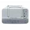 Toshiba CD Boombox, Silver, TY-CDX92(S) with 32GB SD Card, 2-Piece Set