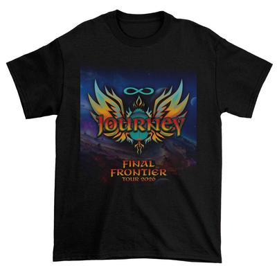 Neues Hemd Journey The Final Frontier Tour Unisex Schwarz S4XL NZ1129 Unisex T-Shirt
