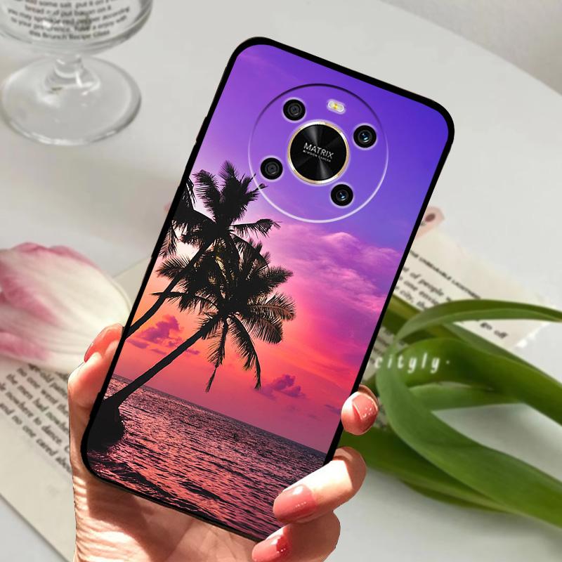 For Honor Magic4 Lite 5G Case ANY-LX1 LX2 LX3 Silicone TPU Soft Phone Cover For Honor Magic 4 Lite Bumper Fundas Fashion Luxury