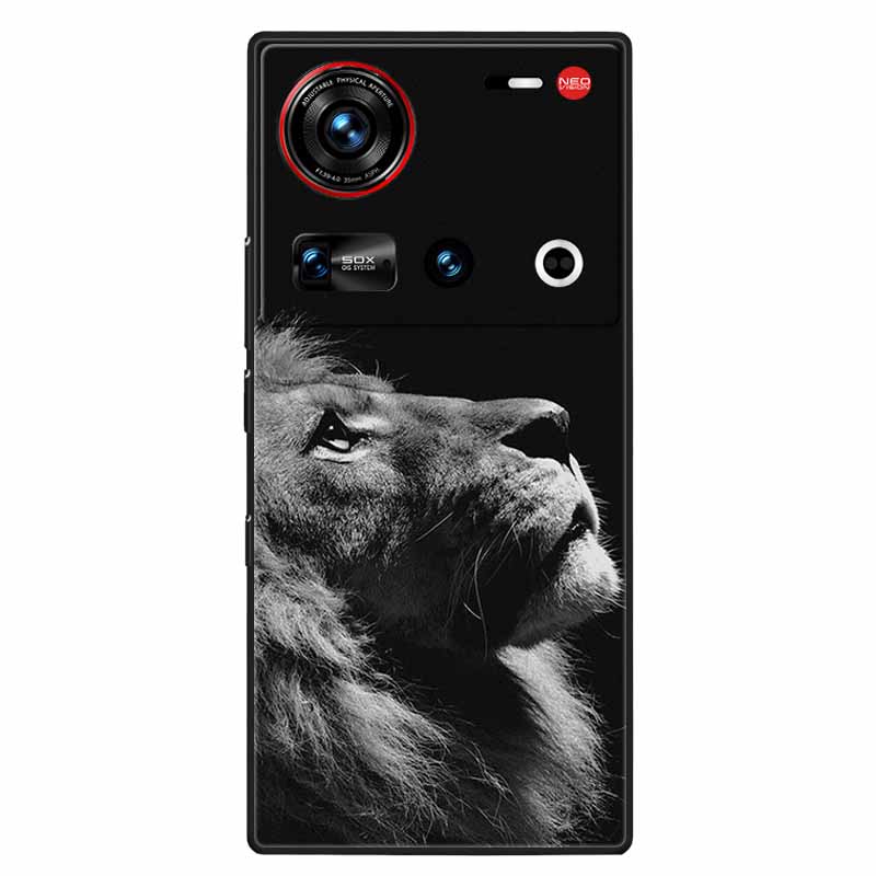 For ZTE Nubia Z70 Ultra 5G Case 6.85'' Black Silicone TPU Soft Phone Cover for Nubia Z70 Ultra Protective Back Shells Z 70 Ultra