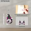 2D Flat Halloween Earrings  Acrylic Black Cat Dwarf Dangle Earrings Women's  Party Accessories Halloween Costume Accessories Jewelry Accessories