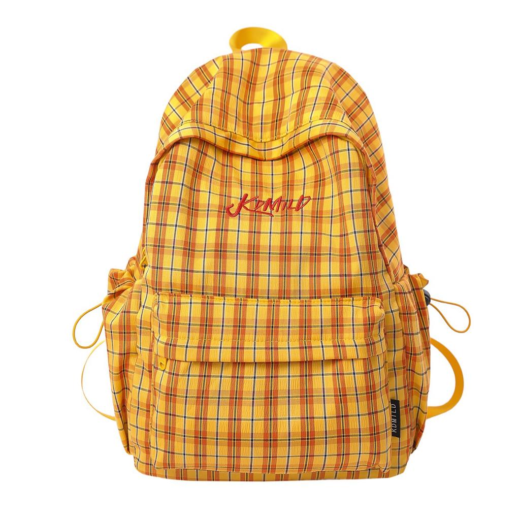 Schoolbag Korean version ins style pattern backpack trendy casual versatile travel backpack large capacity lightweight student bag