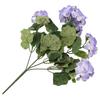 Sztuczne Geranium Czerwone Różowe Kwiaty Do Wystroju Domu Dekoracje Ślubne DIY Craft Girlanda Prezent Akcesoria