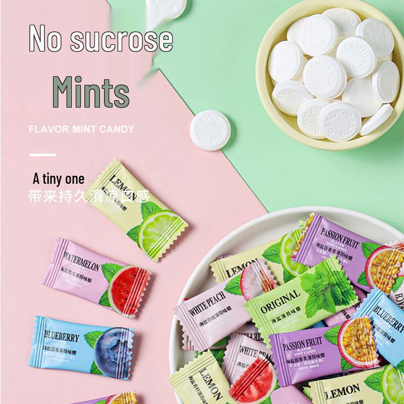 Qinjin Sugar-Free Sea Salt Mints