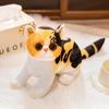 Lifelike Garfield Cats Plush Toys 4 Styles Simulation Stuffed Cute Soft Kitty Doll Pet Kitten Pillow Decoration Birthday Gift