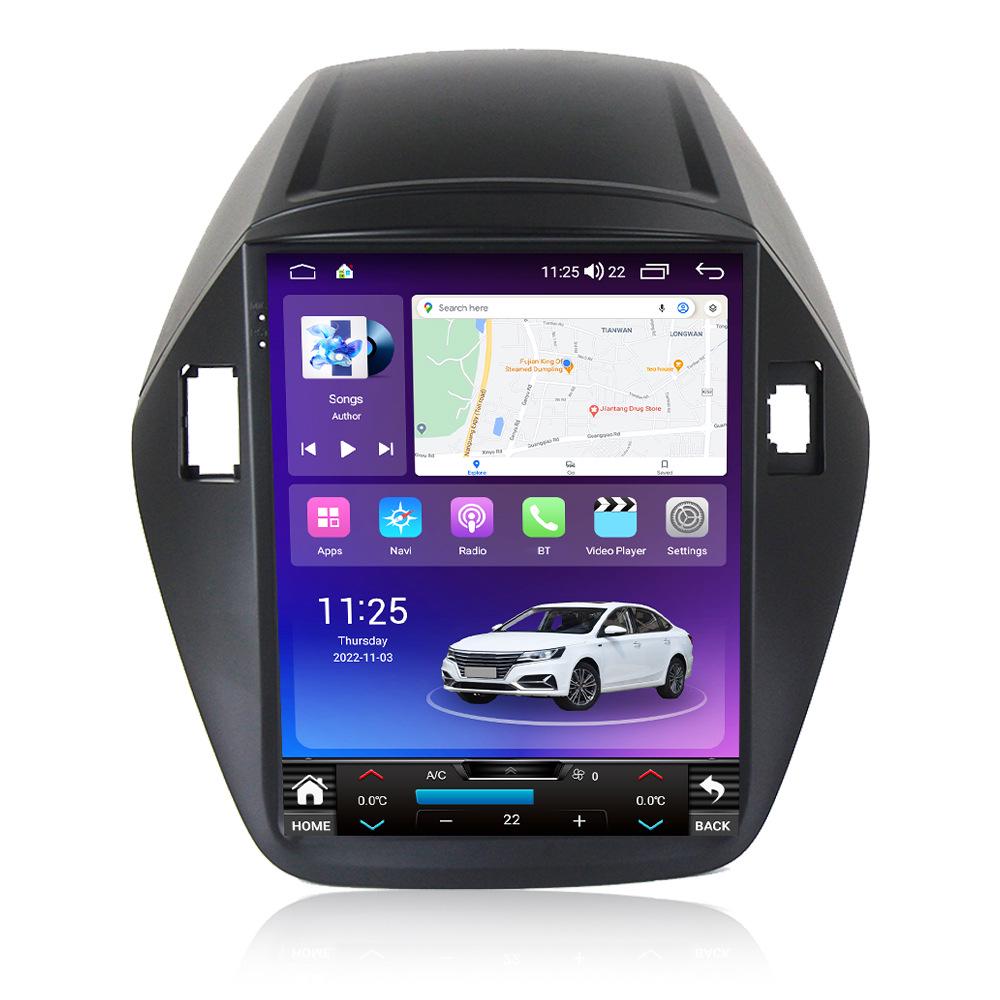 Compatible with 2010-2015 Hyundai IX35 Vertical Screen Android Navigation System for Reverse Imaging.