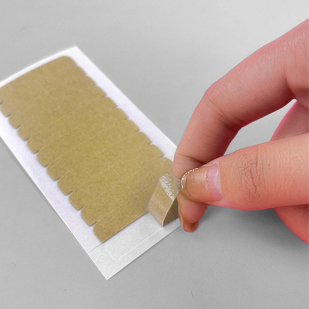 Hair System Tape Invisible Wig Glue Adhesive Materials Double Sided Tape For Lace Front Toupee 1/1/11Sheets Hair Extension Tape