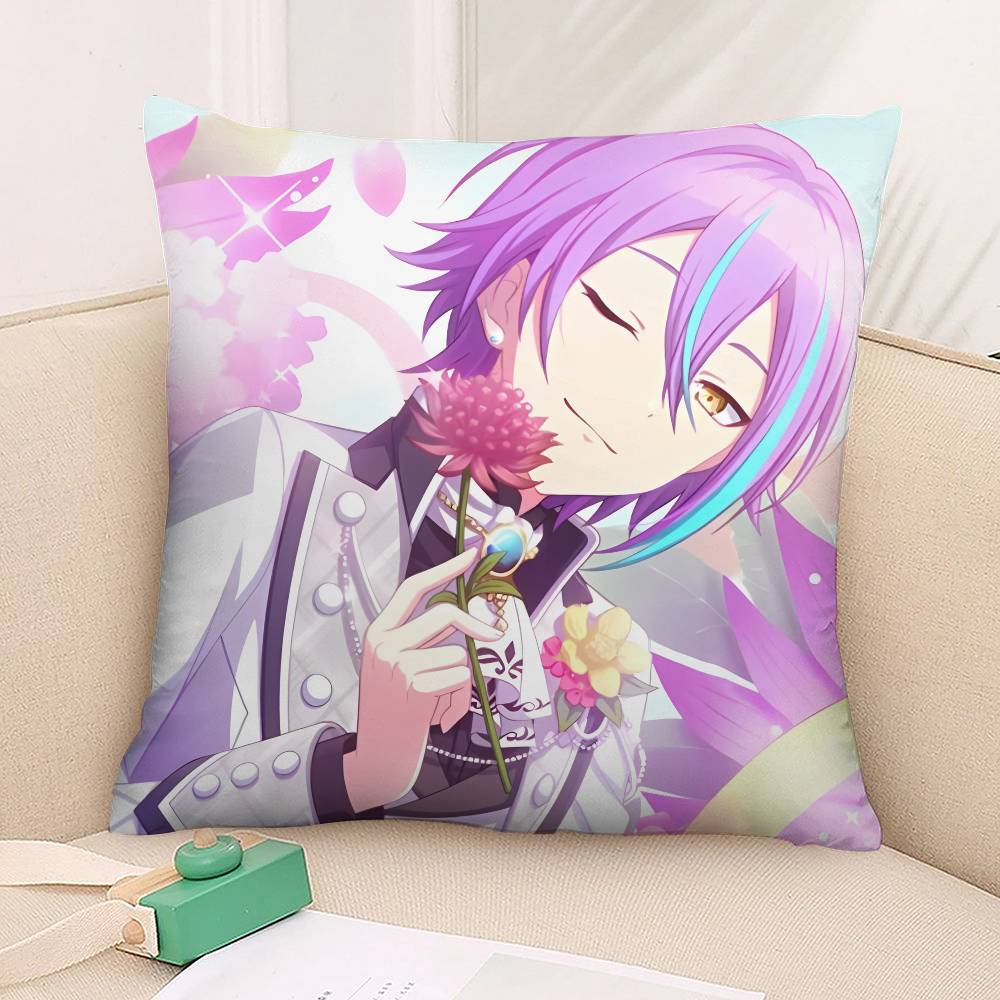 K-Kamishiro Rui Birthday Pillow Case Plush Fabric Soft Pillowcase Double Sided Print Cushion Cover Household Gifts