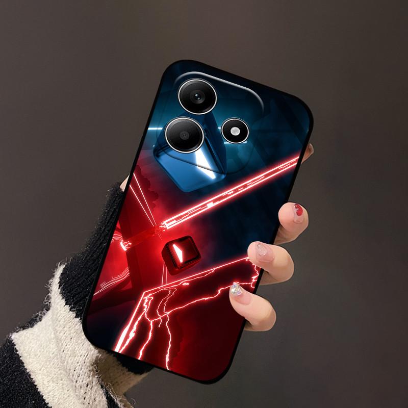 For Redmi Note 14 5G Case Cute Painted Silicone Soft TPU Phone Coque Capa For Redmi Note 14 4G Shockproof Fundas Bumper Cover