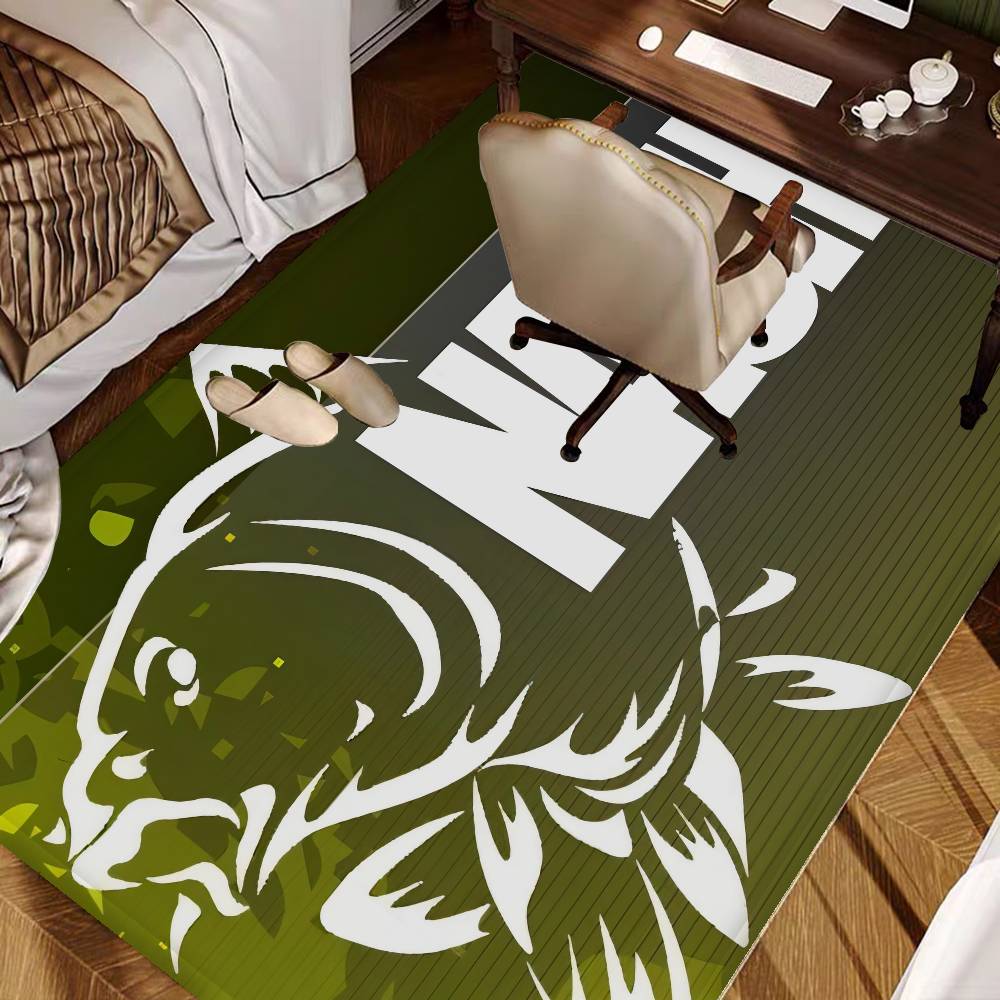 Nash Fishing Logo Floor Mat Floor Mat Rectangle Anti-slip Home Soft Badmat Front Door Indoor Outdoor Mat Welcome Doormat