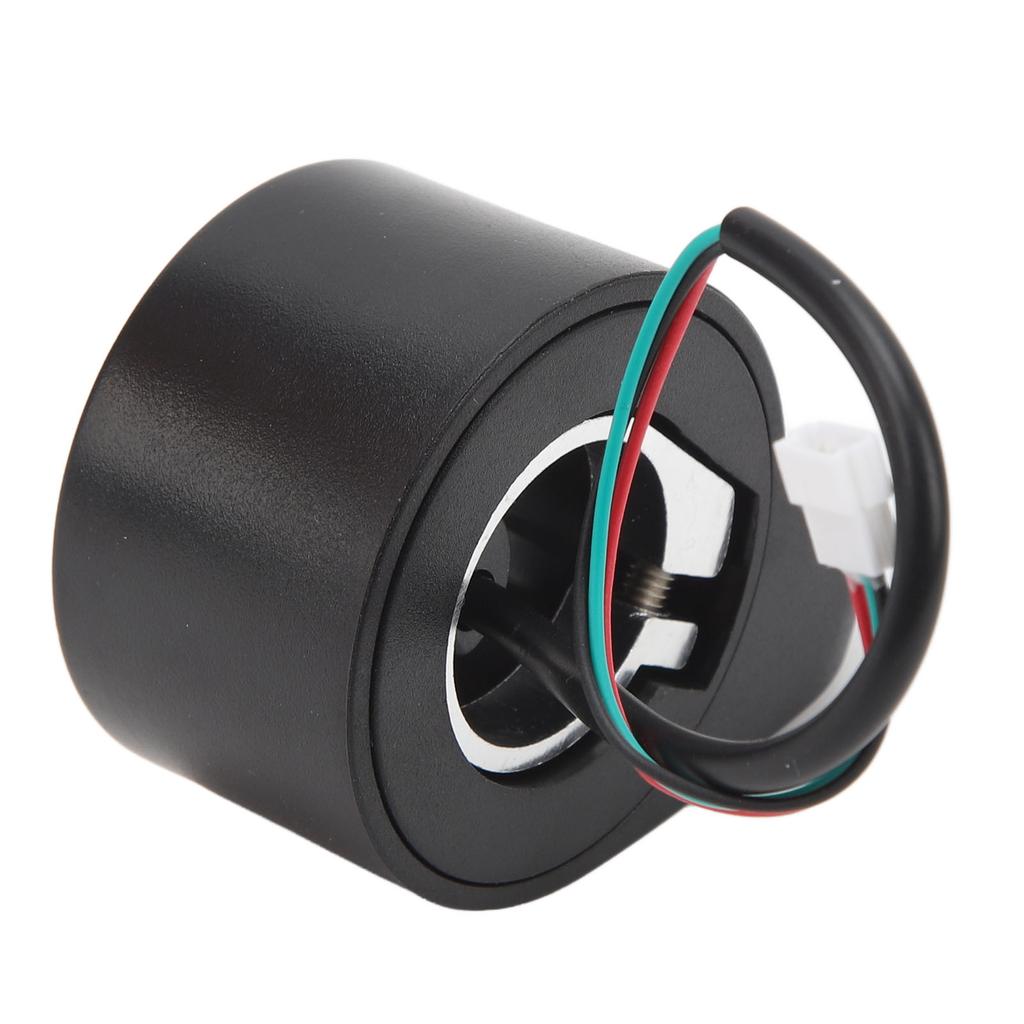 Acelerador de Polegar para Bicicleta Elétrica Listras Elevadas Preto Acelerador de Polegar de Dedo Flexível para Elétrico