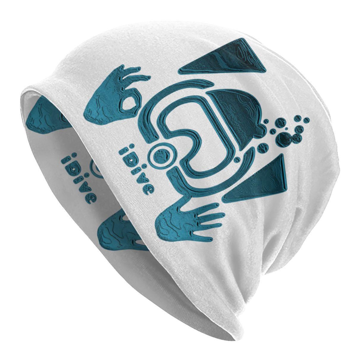 

Custom Scuba Skull Dive Diver Bonnet Hats Hip Hop Knitting Hat For Women Unisex Warm Winter Skullies Beanies Caps Beanies Hat