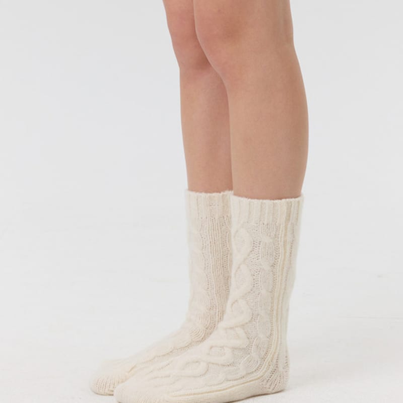 REPERE DUBUIS: Debus Knit Knee Socks (5 Colors)