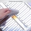 Aluminum Foil Stove Oil Splash Guard: Heat-Resistant Anti-Splash Baffle for Kitchen