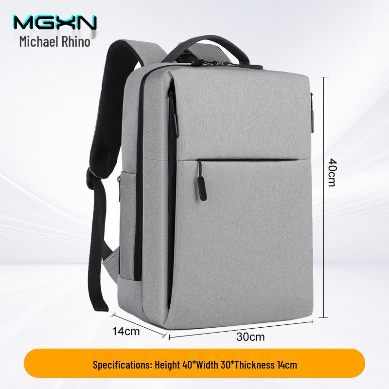 Unisex High-End Business Travel Backpack - Waterproof Laptop & Shoulder Bag